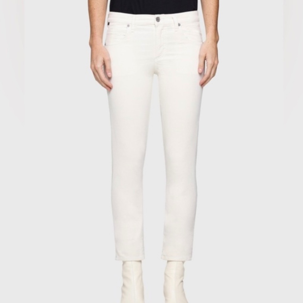 Citizens of humanity Elsa mid rise crop corduroy
